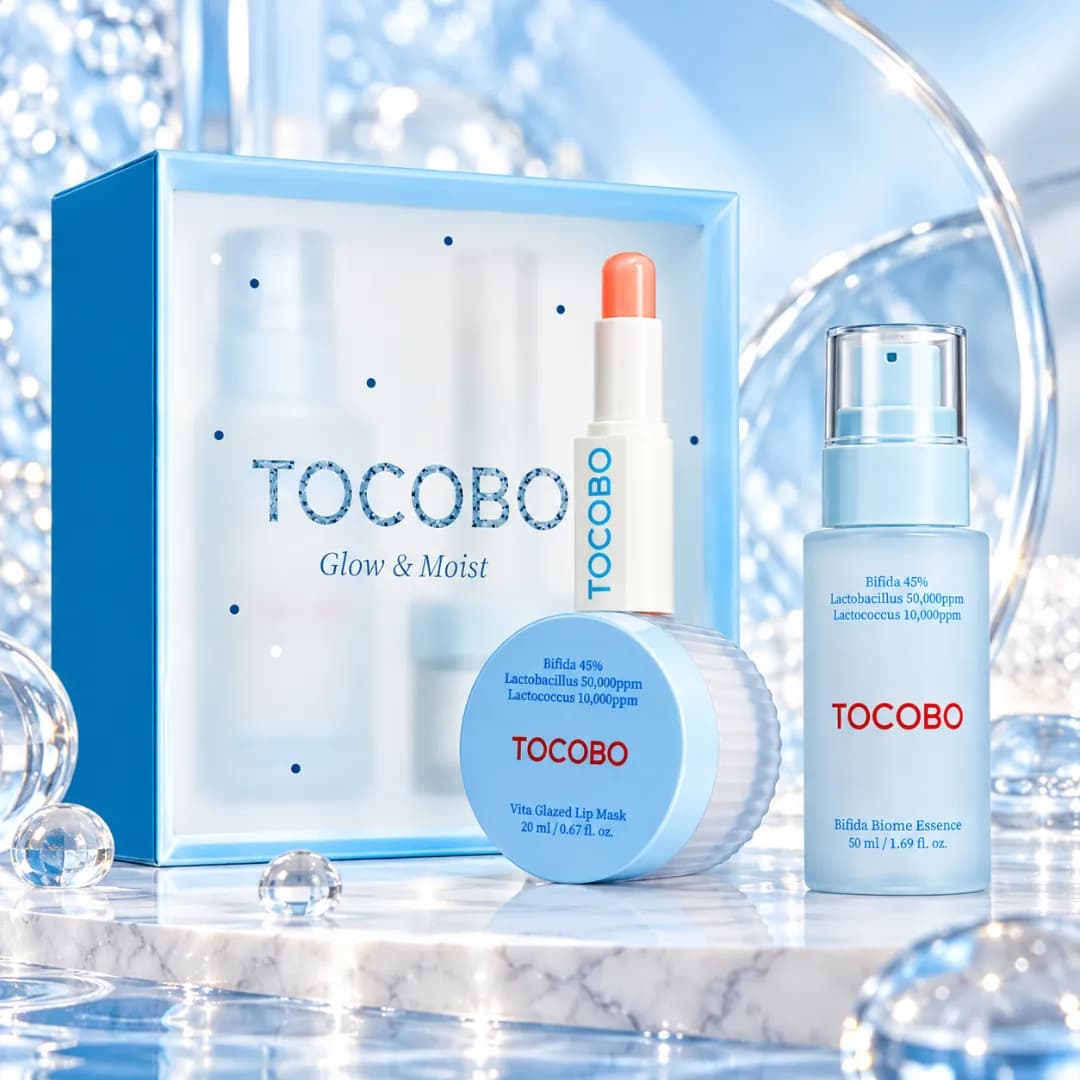 TOCOBO - Set Glow & Moist Trio - Imagen 1